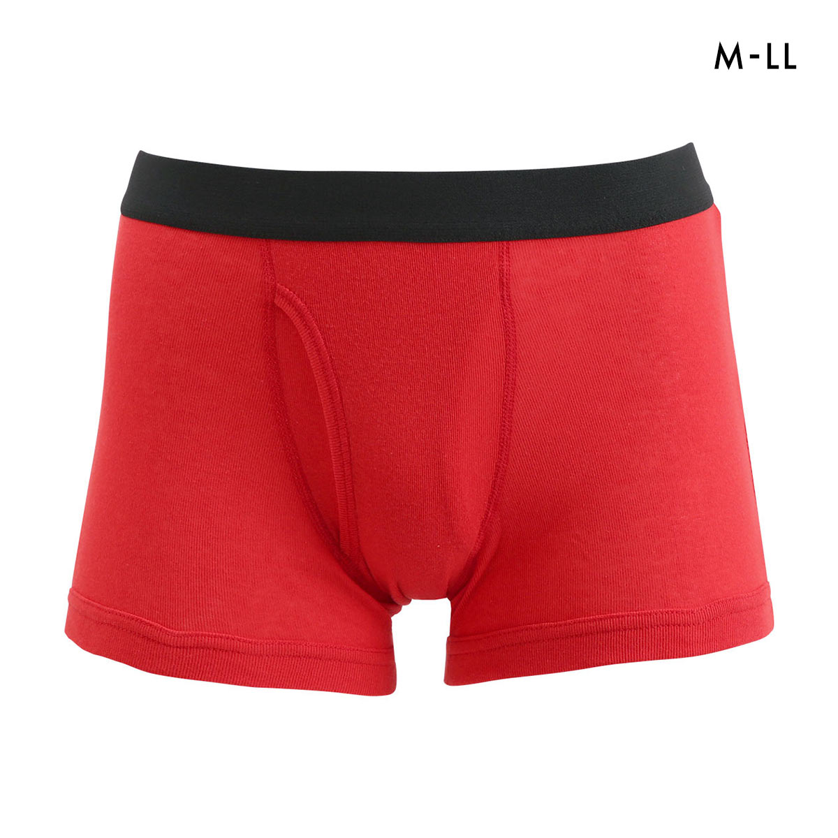 縁起のいい赤下着 メンズ ボクサーパンツ アンダーウェア 前あき 大きいサイズ