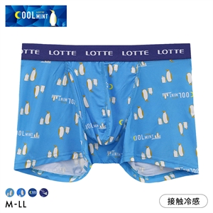 クールミント COOLMINT 接触冷感 プリントタイプ ボクサーパンツ メンズ ボトムス アンダーウェア 前あき
