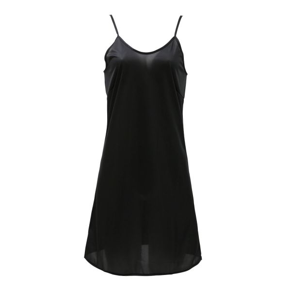 着心地なめらかシンプルランジェリー ノンレース スリップ 85cm丈 レディース 日本製 インナー