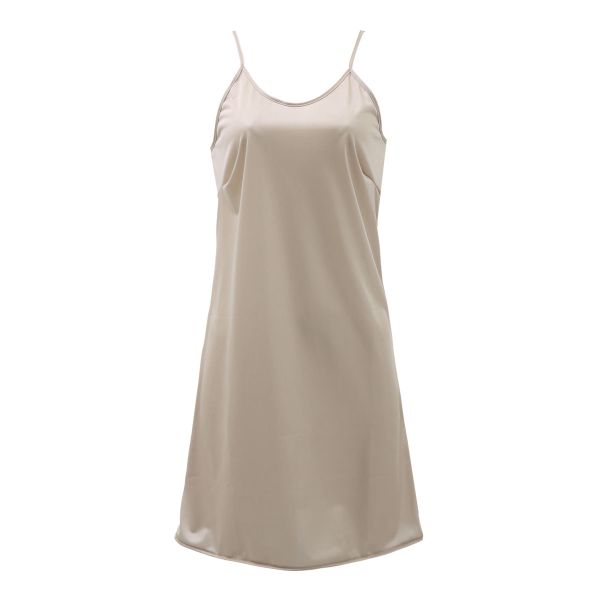 着心地なめらかシンプルランジェリー ノンレース スリップ 85cm丈 レディース 日本製 インナー