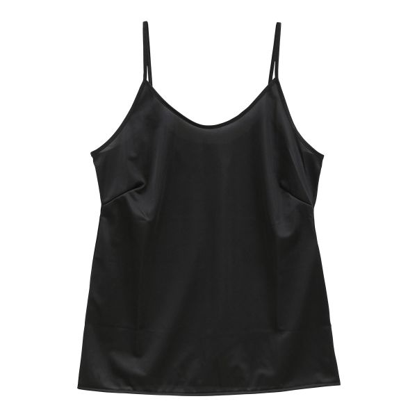 着心地なめらかシンプルランジェリー ノンレース キャミソール レディース 日本製 インナー