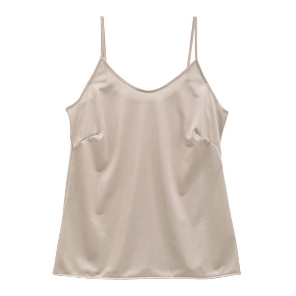 着心地なめらかシンプルランジェリー ノンレース キャミソール レディース 日本製 インナー