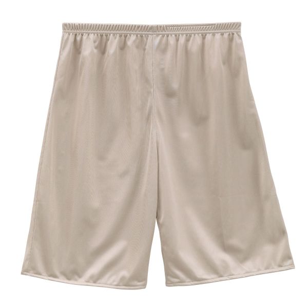 着心地なめらかシンプルランジェリー ノンレース ペチパンツ ペチコート 45cm丈 レディース 日本製 インナー