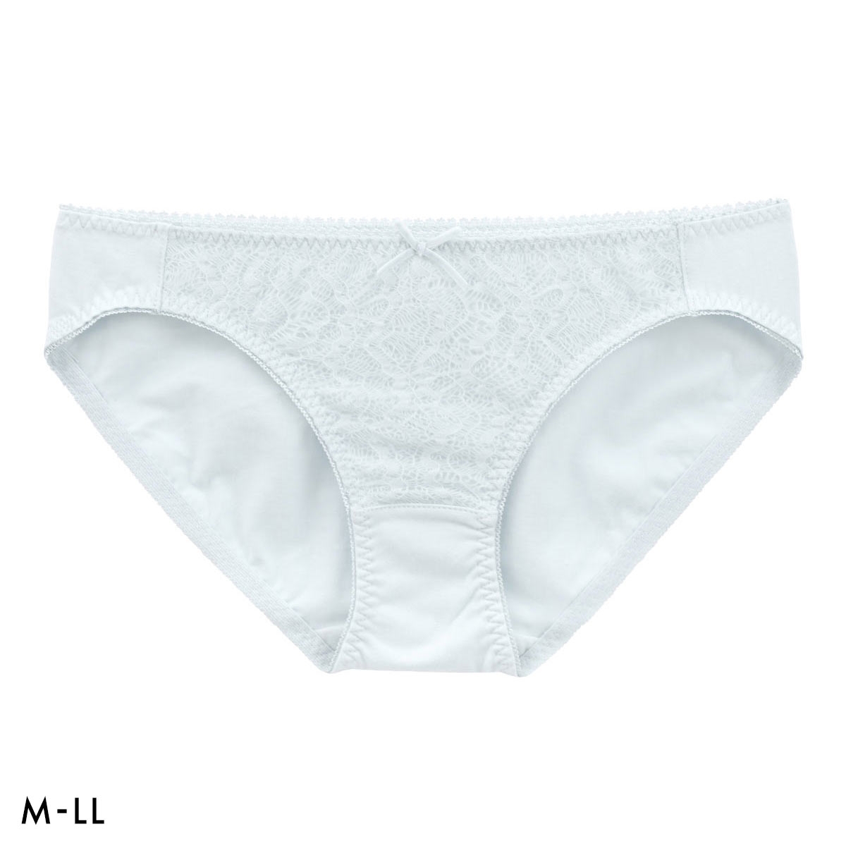 カジュアルフィーリング ニット風レース リラクシング ペアショーツ レディース ノーマルショーツ 大きいサイズ Casual Feeling(SX-サックス-M)