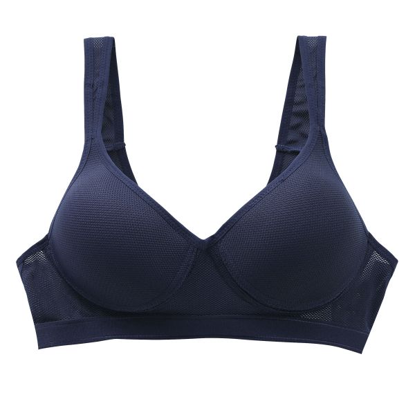 Sporty Fit Bra スポーティフィットブラ スポーツブラ モールドカップ 制菌加工 アンダーメッシュ 単品