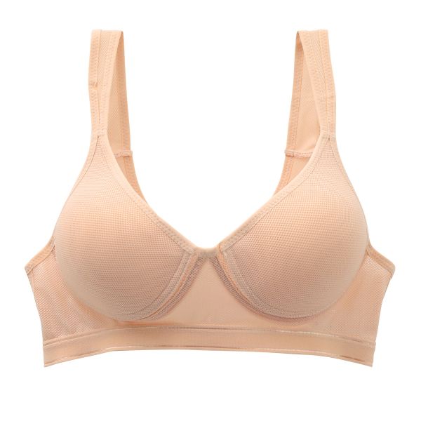 Sporty Fit Bra スポーティフィットブラ スポーツブラ モールドカップ 制菌加工 アンダーメッシュ 単品