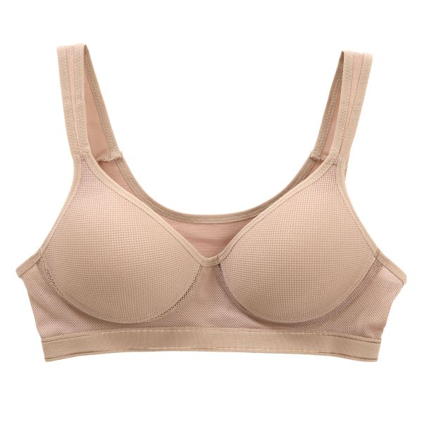 Sporty Fit Bra スポーティフィットブラ スポーツブラ モールドカップ 制菌加工 アンダーメッシュ 単品