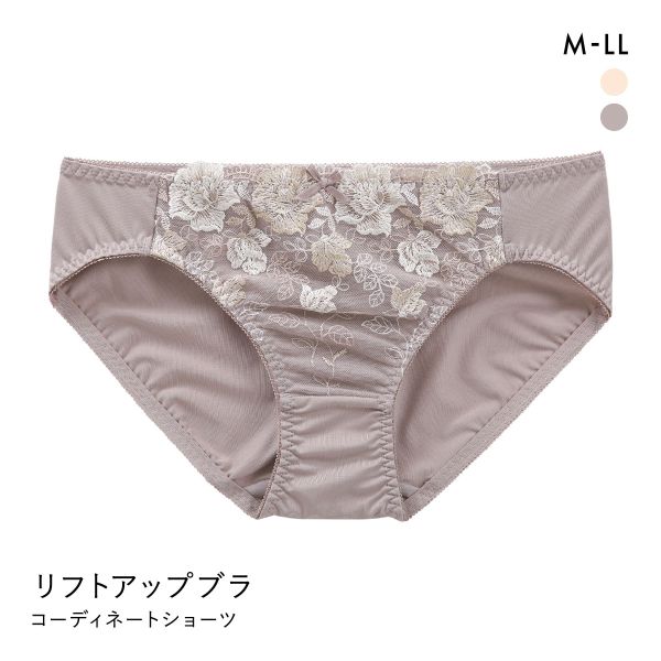 リフトアップソフトワイヤーブラ ペアショーツ ノーマル スタンダード レディース M L LL