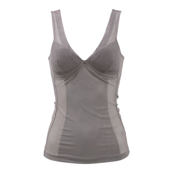 下からはけるブラシェイパー ボディシェイパー タンクトップ モールドカップ ノンワイヤー ブラトップ 補正下着