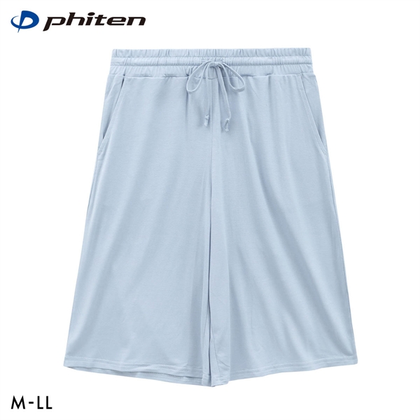ファイテン phiten アクアチタン採用 ルームパンツ レディース ショートパンツ ルームウェア リラックス