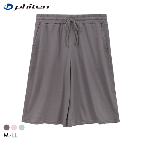 ファイテン phiten アクアチタン採用 ルームパンツ レディース ショートパンツ ルームウェア リラックス