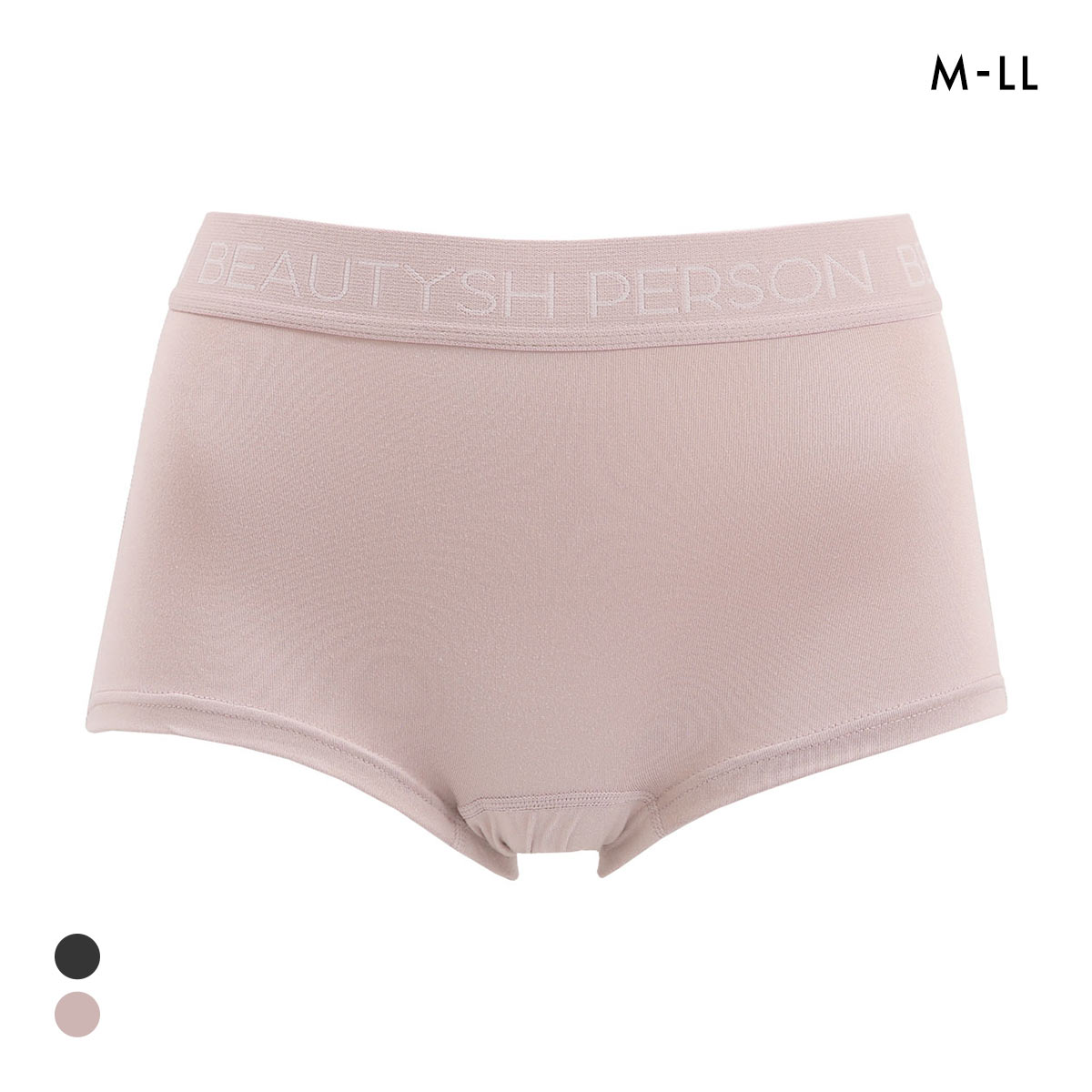 BEAUTY PERSON ボクサーショーツ レディース 吸水速乾(PBR-ピンクブラウン-M)