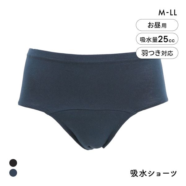 アッ！モーレ 吸水ショーツ 約25cc対応 抗菌防臭 軽失禁 尿モレ 羽根つき対応 フェムテック