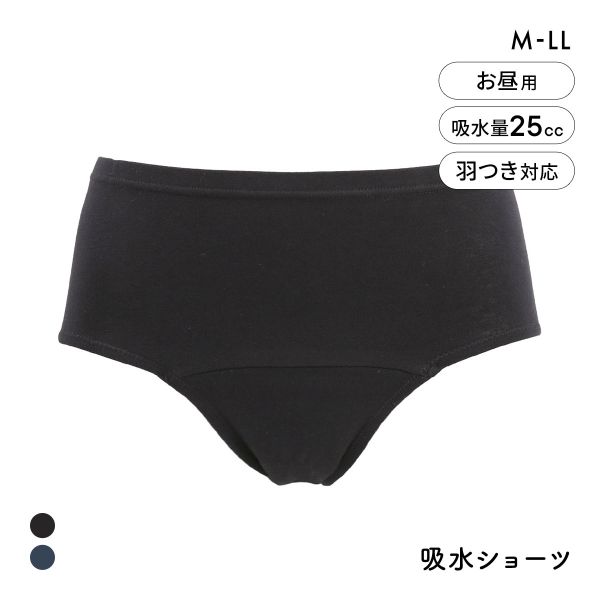 アッ！モーレ 吸水ショーツ 約25cc対応 抗菌防臭 軽失禁 尿モレ 羽根つき対応 フェムテック