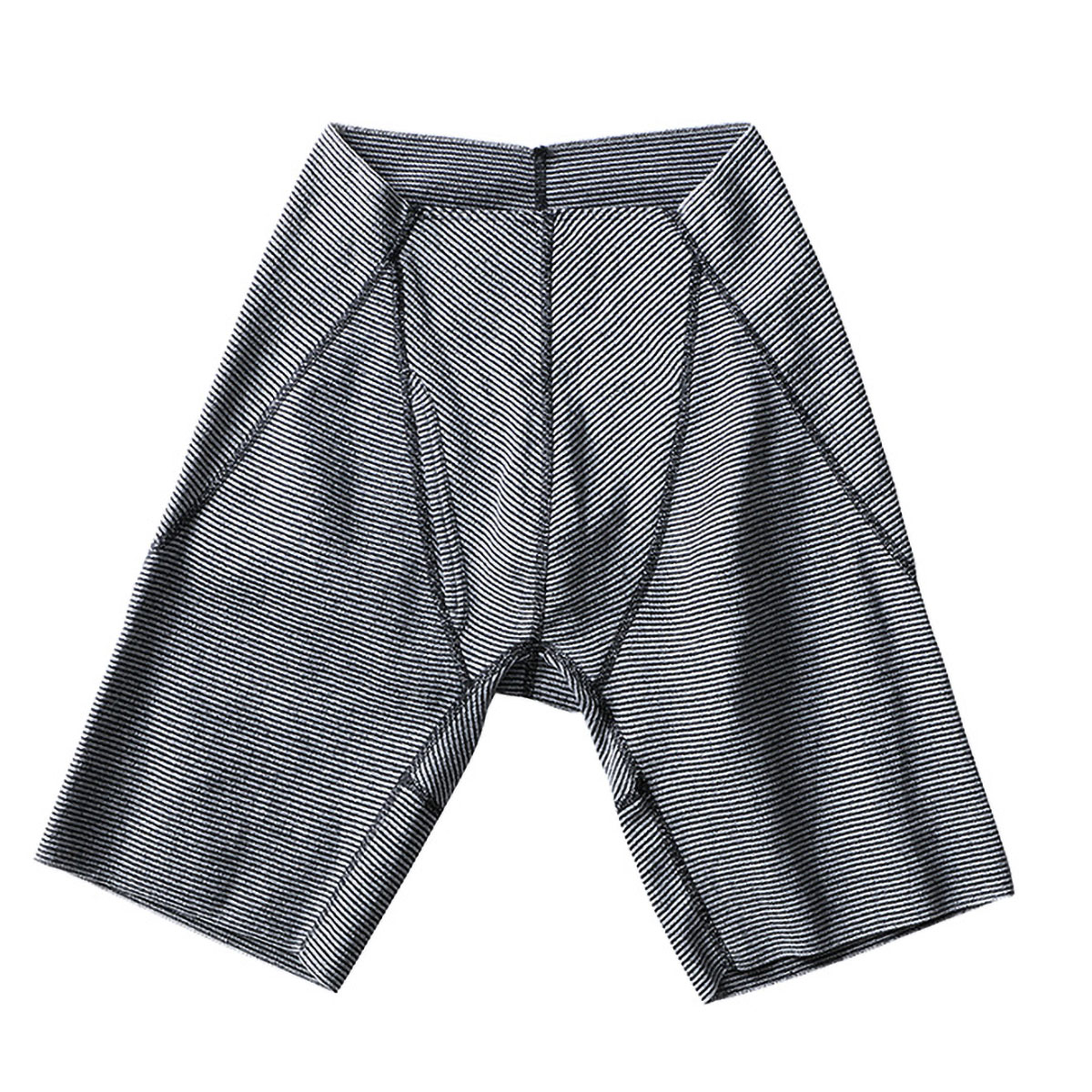 シドー SIDO しめ知らず ウエストゴムなし 包帯パンツ 前開き 両ヘム エキストラロング ボクサーパンツ メンズ HOHTAI PANTS(BK-ブラック-M)