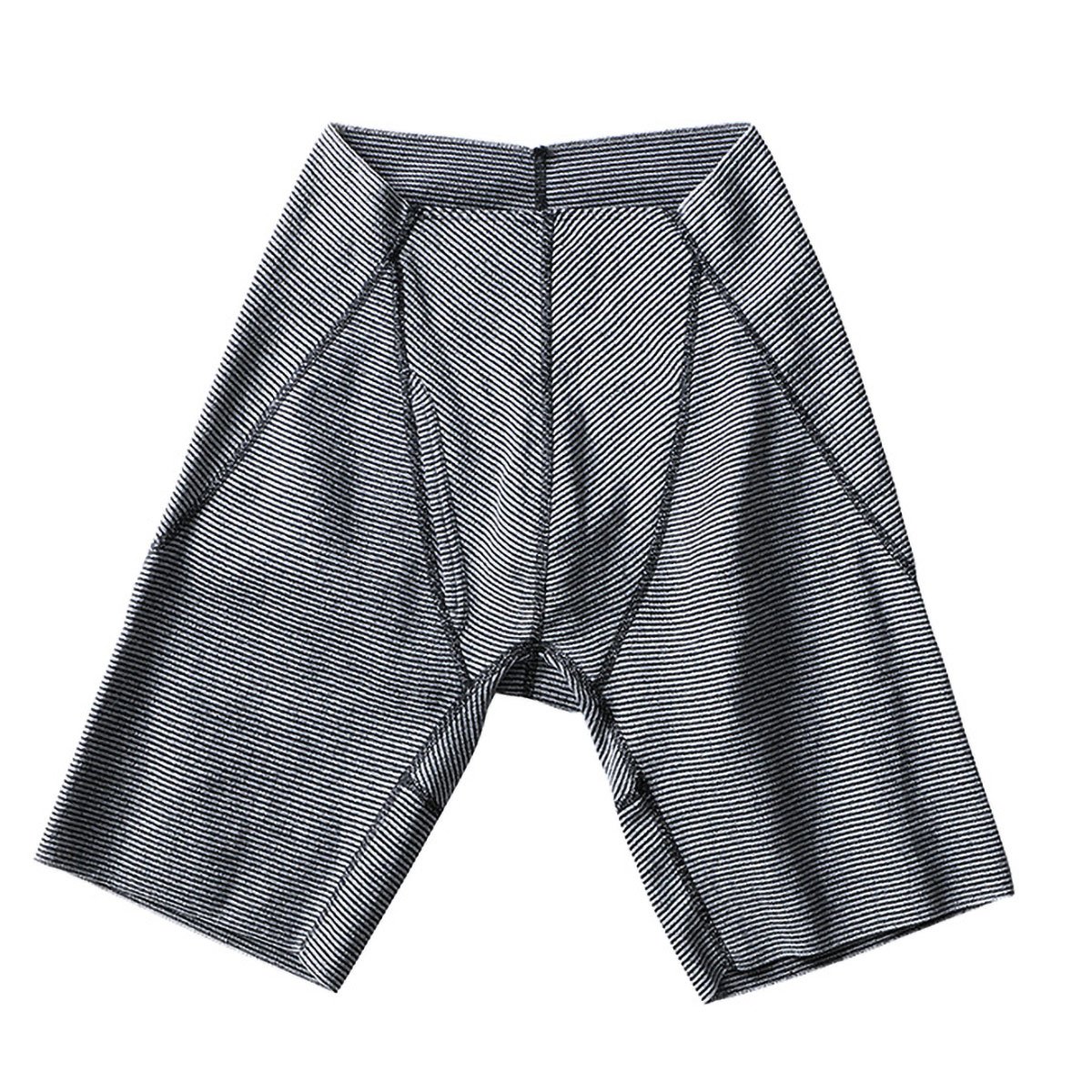 シドー SIDO しめ知らず ウエストゴムなし 包帯パンツ 前開き 両ヘム エキストラロング ボクサーパンツ メンズ HOHTAI PANTS(BK-ブラック-LL)