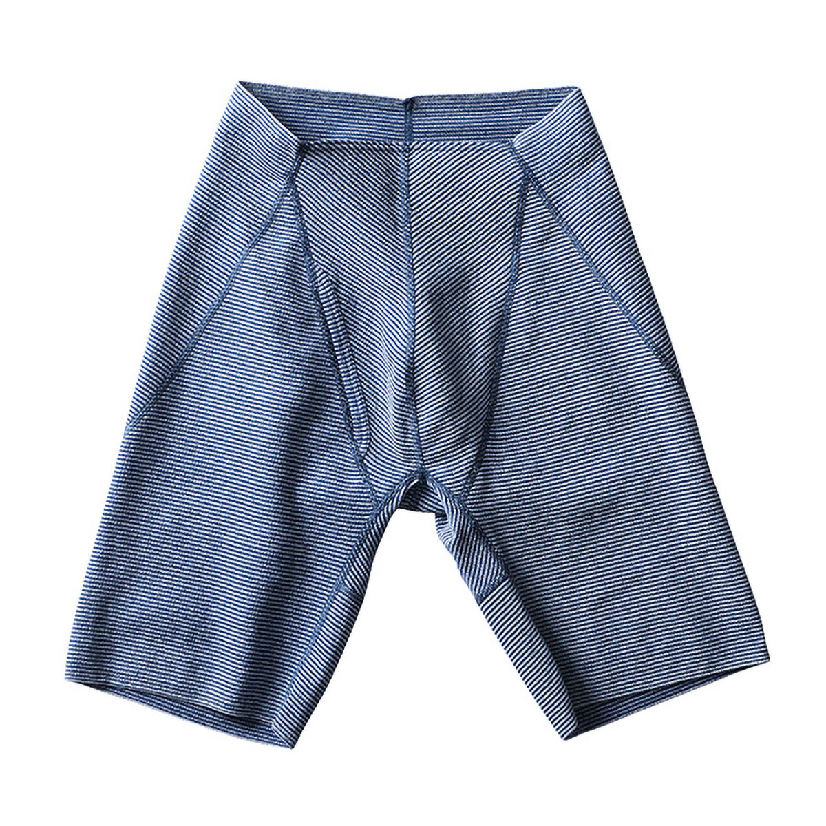 シドー SIDO しめ知らず ウエストゴムなし 包帯パンツ 前開き 両ヘム エキストラロング ボクサーパンツ メンズ HOHTAI PANTS(NV-ネイビー-LL)