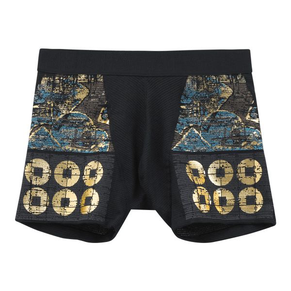 HOHTAI プレミアム 甲冑パンツ SAMURAI ショートボクサー メンズ 包帯パンツ ボクサーパンツ シドー SIDO 志道 前閉じ