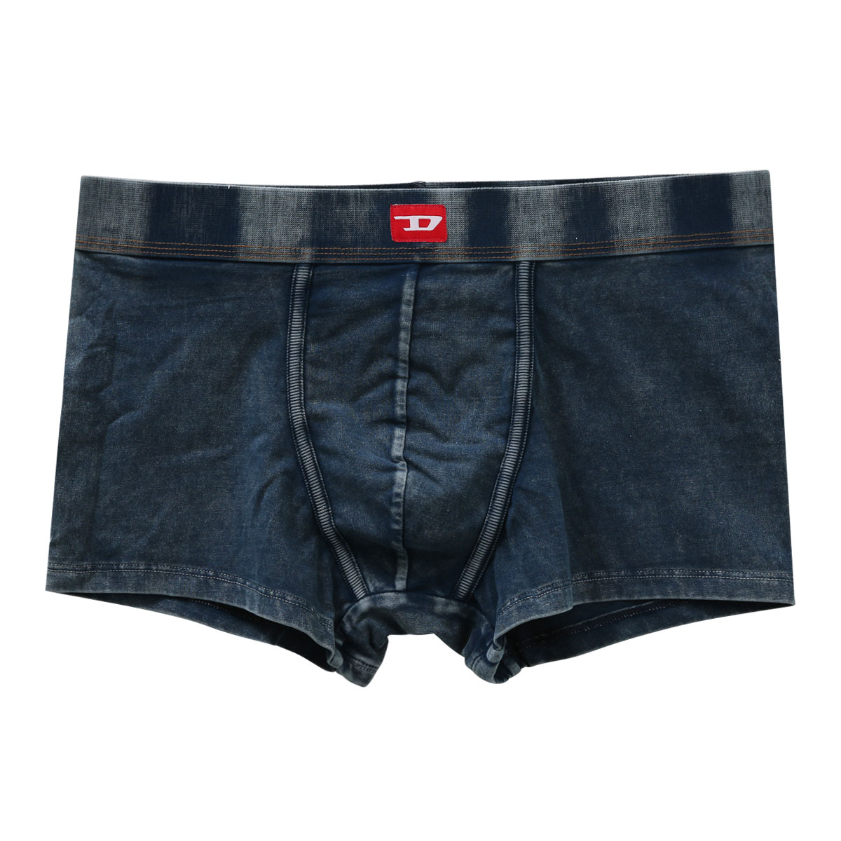 ディーゼル DIESEL MENS UMBX-DAMIEN ボクサーパンツ メンズ ビンテージデニム調(BU-ブルー-M)
