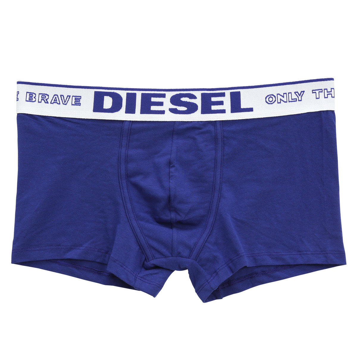 ディーゼル DIESEL MENS UMBX-DAMIEN ボクサーパンツ メンズ 前とじ コットンストレッチ(BU-ブルー-M)