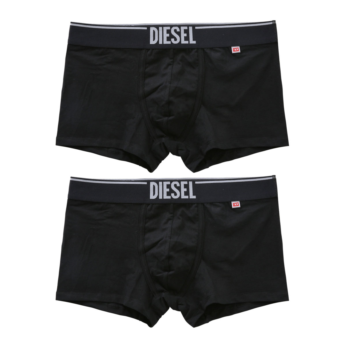 洗練されたデザイン　DIESEL　UMBX-DAMIEN BOXERS 2点 Men: Three-pack of all-over logo waist boxers | Diesel