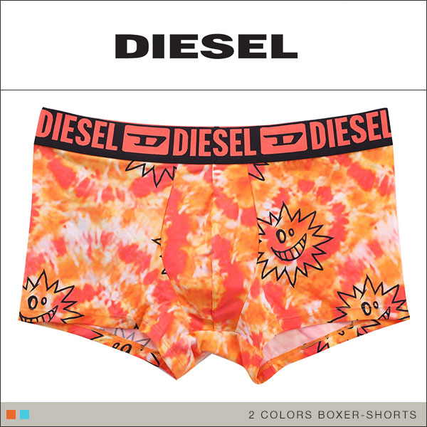 ディーゼル DIESEL MENS ボクサーパンツ タイダイプリント メンズ 前とじ
