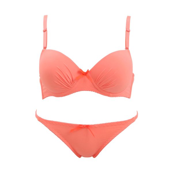 シンプルモールド 谷間マックスブラ ブラジャー ショーツ セット 盛りブラ 谷間ブラ