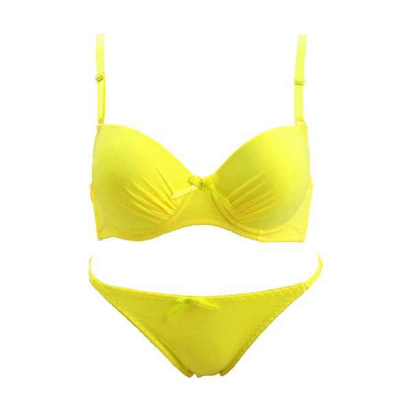 シンプルモールド 谷間マックスブラ ブラジャー ショーツ セット 盛りブラ 谷間ブラ