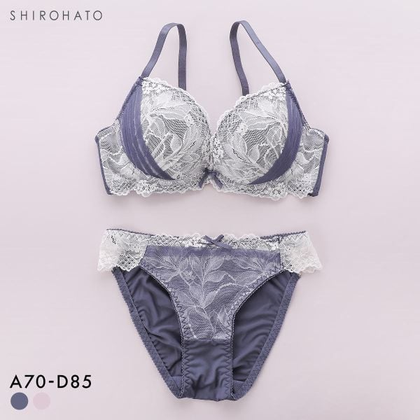 ピュアシェリ サイドリフトハーフ ブラセット ABCD 大きいサイズ 谷間 ブラジャー ショーツ セット 谷間 L字 脇寄せ 盛り PURECHERIE