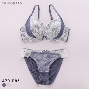 ピュアシェリ サイドリフトハーフ ブラセット ABCD 大きいサイズ 谷間 ブラジャー ショーツ セット 谷間 L字 脇寄せ 盛り PURECHERIE