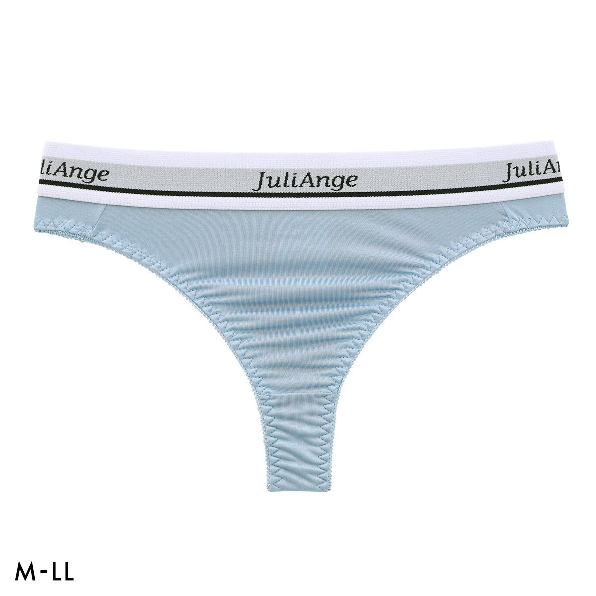 ジュリアンジュ レディース Tバック ショーツ メンズライク 無地 定番 単品 Juliange(BGY-ブルーグレー-M)