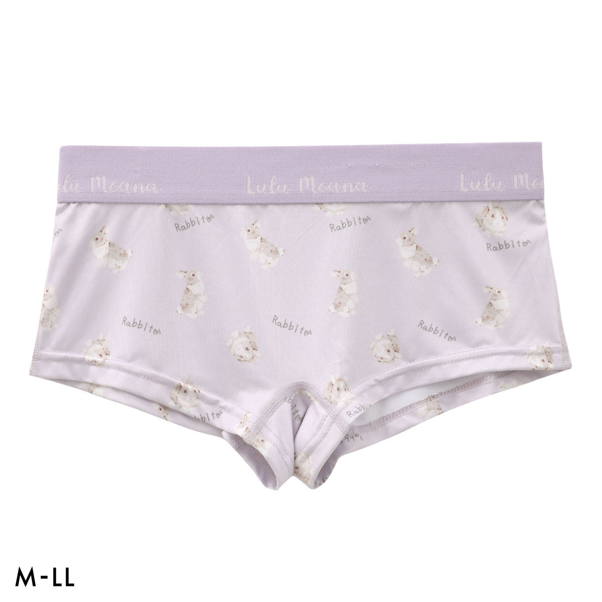 ルルモアナ ボクサー ショーツ レディース ボーイレッグ ボーイレングス LULUMOANA(LAB-ウサギ-M)