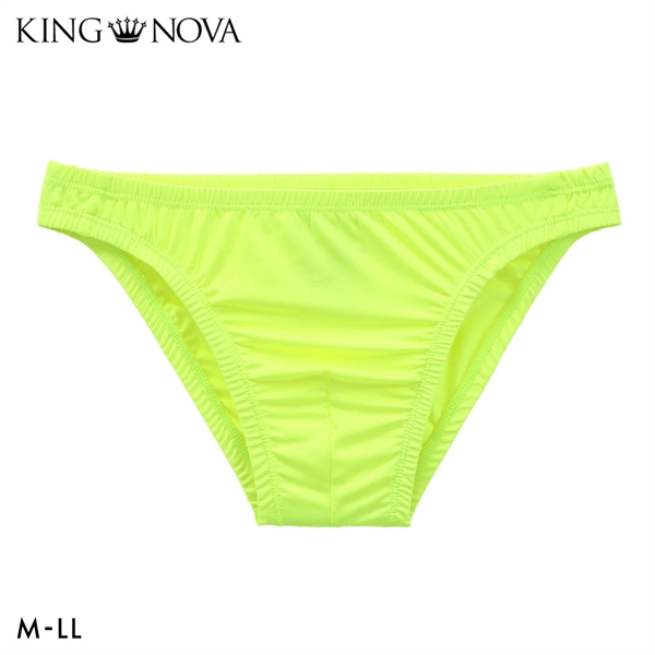 キングノバ ビキニ パンツ メンズ 無地 ネオンカラー 大きいサイズ KING NOVA