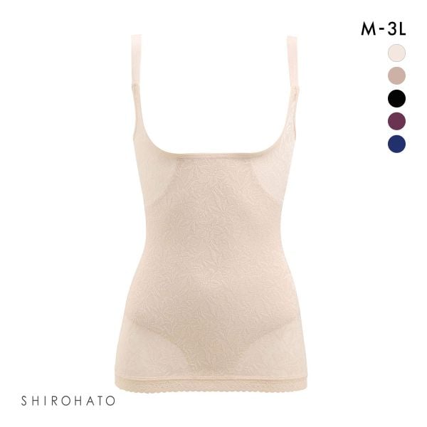 補正下着 ボディシェイパー つり型 花柄