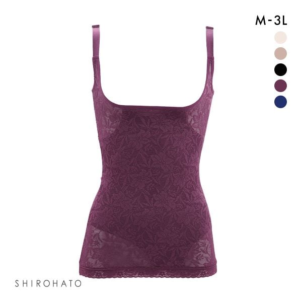 補正下着 ボディシェイパー つり型 花柄