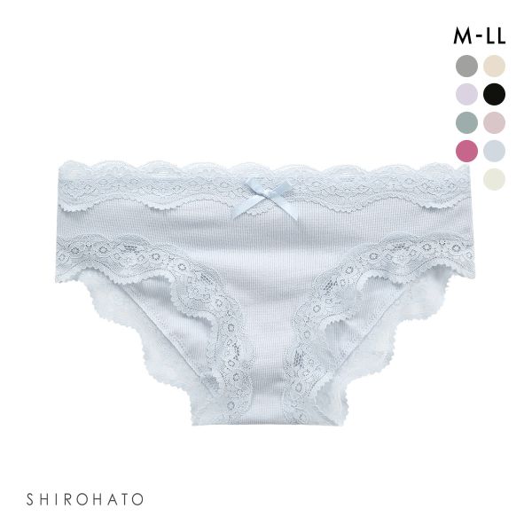 ショーツ ノーマル リブ素材 ストレッチコットン 単品