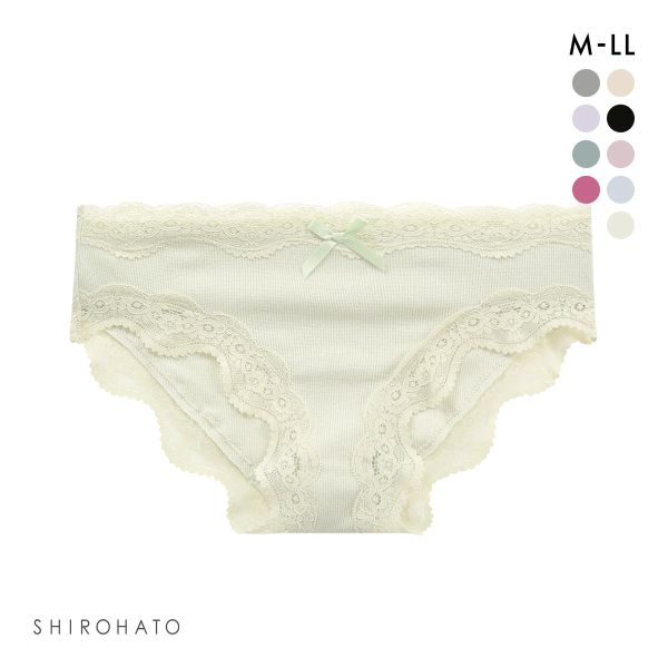 ショーツ ノーマル リブ素材 ストレッチコットン 単品