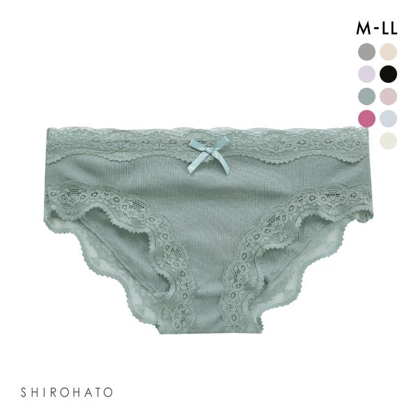 ショーツ ノーマル リブ素材 ストレッチコットン 単品