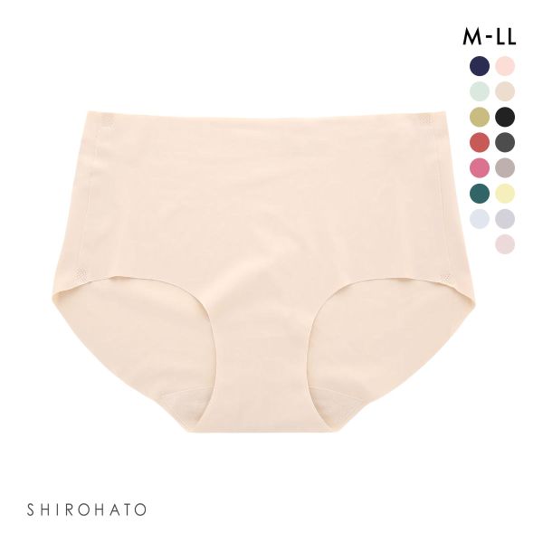 レディース シームレス ボクサー 無地 単品