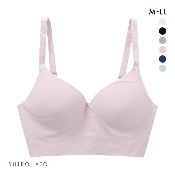 ブラジャー ノンワイヤー 新感覚やみつきブラ ワイヤレスブラ しっとりなめらか 単品