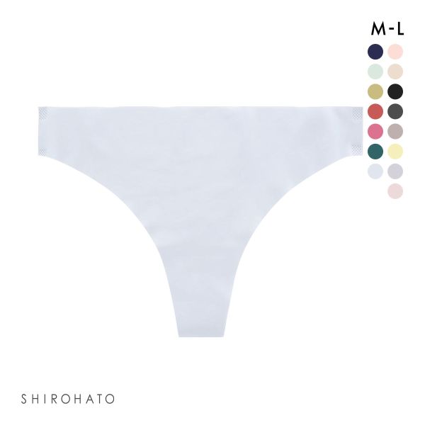 レディース シームレス ショーツ 無地 Tバック 単品