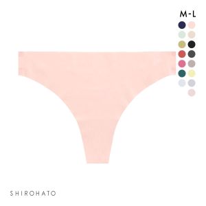 レディース シームレス ショーツ 無地 Tバック 単品