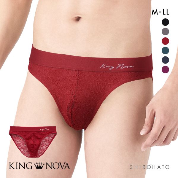 キングノバ KING NOVA レース ビキニ パンツ メンズ 無地