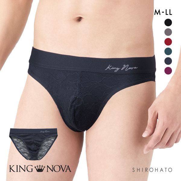 キングノバ KING NOVA レース ビキニ パンツ メンズ 無地
