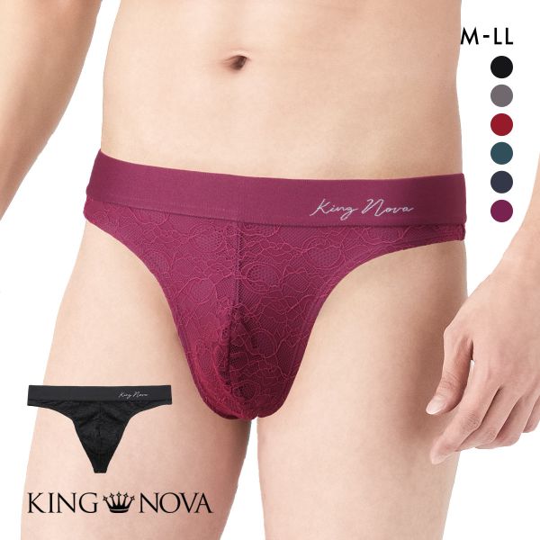 キングノバ KING NOVA レース Tバック パンツ メンズ 無地