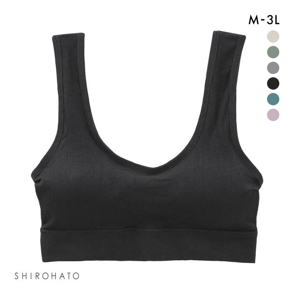 マイティブラ リブ ノンワイヤーブラ おやすみブラ スポーツブラ ワイヤレスブラ ナイトブラ 単品