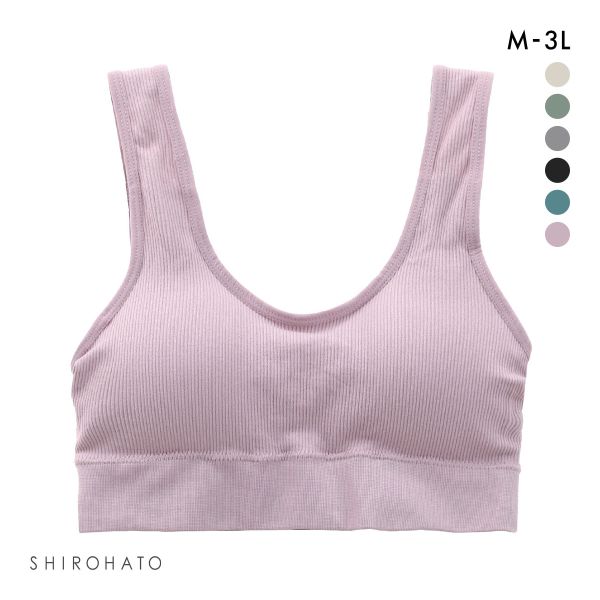 マイティブラ リブ ノンワイヤーブラ おやすみブラ スポーツブラ ワイヤレスブラ ナイトブラ 単品