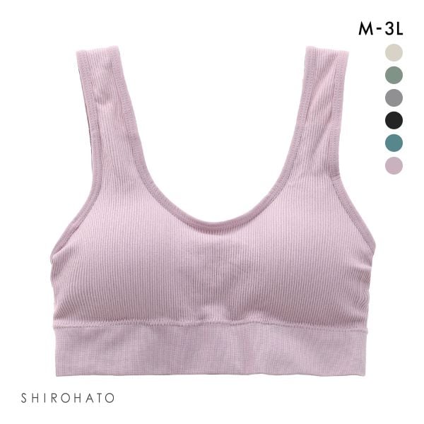 マイティブラ リブ ノンワイヤーブラ おやすみブラ スポーツブラ ワイヤレスブラ ナイトブラ 単品