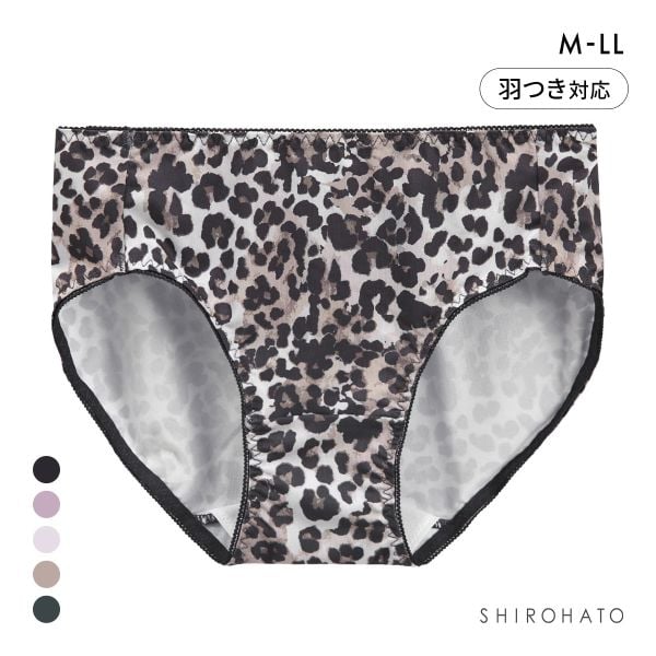 のびのび2WAY プリント サニタリーショーツ 羽根つき対応 M-LL やや深ばき すっぽり ノーマル スタンダード