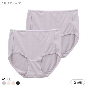 特価 綿混ショーツ 2枚組 お得2枚セット レディース 深ばき すっぽり ノーマル スタンダード 大きいサイズ
